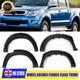 Black For Toyota Hilux Vigo 2005-14 Wide Wheel Arches Fender Flares Body Kit