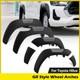 Black Gr Style Wide Body Wheel Arches Fender Flares Kit For Toyota Hilux 2015+