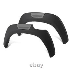 Black Gr Style Wide Body Wheel Arches Fender Flares Kit For Toyota Hilux 2015+
