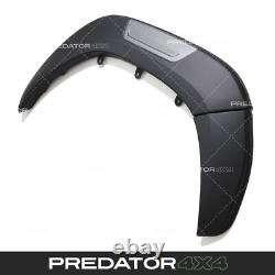 Black Gr Style Wide Body Wheel Arches Fender Flares Kit For Toyota Hilux Mk9 21+