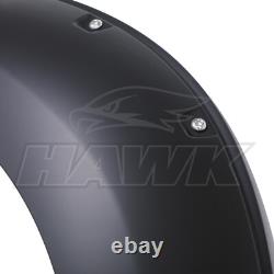 Black Wide Wheel Arch Fender Flare Body Kit For Ford Ranger T7 T8 2015-2022