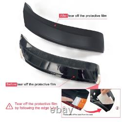 Black Wide Wheel Arch Fender Flare Body Kit For Ford Ranger T7 T8 2015-2022