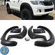 Black Wide Wheel Arches Extensions Fender Flares Set Toyota Hilux 2005-2011