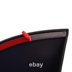 Black Wide Wheel Arches Fender Flares Body Kit 2015-2019 For Toyota Hilux Revo