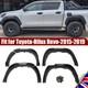 Black Wide Wheel Arches Fender Flares Body Kit For Toyota Hilux Revo 15-2019 Uk