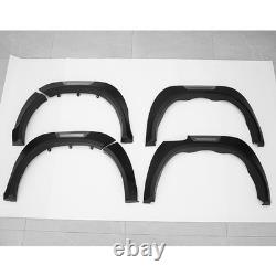 Black Wide Wheel Arches Fender Flares Body Kit For Toyota Hilux Revo 15-2019 UK