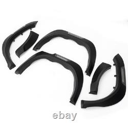 Black Wide Wheel Arches Fender Flares Body Kit For Toyota Hilux Revo 15-2019 UK