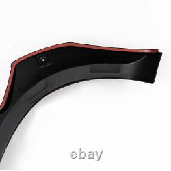 Black Wide Wheel Arches Fender Flares Body Kit For Toyota Hilux Vigo 2005-2014