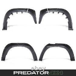 Black Wide Wheel Arches Fender Flares For Mitsubishi L200 Triton Series 6 2019+