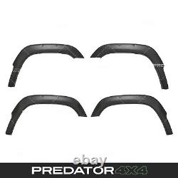 Black Wide Wheel Arches Fender Flares Kit For Suzuki Jimny Jdm Jb64 Mk4 2018+