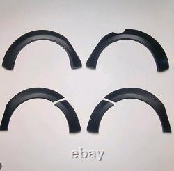 Black Wide Wheel Arches Fender Flares Set For Mitsubishi L200 Triton 15-18 Matte
