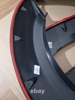 Black Wide Wheel Arches Fender Flares Set For Mitsubishi L200 Triton 15-18 Matte