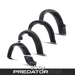 Black Wide Wheel Matte Fender Flares Arches Kit For Ford Ranger Raptor T9 2023+