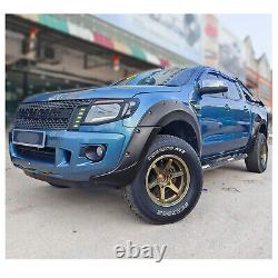 Bolt Style Fender Flares Wide Wheel Arch Extensions for Ford Ranger 2012-2015 T6