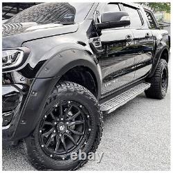 Bolt Style Wide Wheel Arch Fender Flares for Ford Ranger 2015-2023 45mm Widen