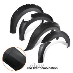 Bolt Style Wide Wheel Arches Extensions Kit Matte Black for Ford Ranger 19-22 T8