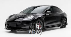 Brage Design Wide Body Wheel Arches Fender Flares For Tesla Model 3 2017-2023