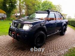 Brand New Great Looking Wide Arches Fender Flares to fit NIssan Navara 06-10 d40