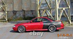 CARBON Wide Quarters +50mm for Nissan S14 S14a 200SX Silvia v8