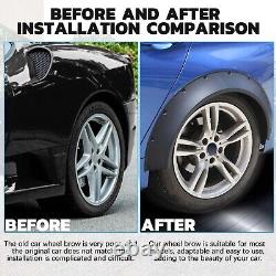 Car Fender Flares Extra Wide Body Kit Wheel Arches 4.5 For Audi A3 A4 B8 A5 S6