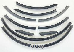 Extended Fender Flares Wheel Arch Extension Trims Set (Fits Audi Q7 Gen1 06-15)