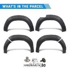 Extra Wide Wheel Arches Fender Flares For Toyota Hilux MK8 2018-2020 Invincible