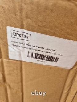 FITS FOR VW Amarok 10-16 Wide Arch Kit Wide Body Wheel Arches Fender Flares