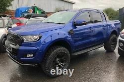 FORD RANGER RAPTOR Rear Wide Wheel Arches with Fuel Cap Blue 2018 Model