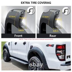FREE GIFT Wide Wheel Arches Extensions For Ford Ranger T7 T8 2015-2022 4Door