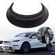 Fender Flares Extra Wide Body Wheel Arches Kit Black Mudguards For Tesla Model X