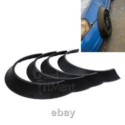 Fender Flares Extra Wide Body Wheel Arches Kit Black Mudguards For VW Touareg
