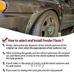 Fender Flares Extra Wide Body Wheel Arches Kit For Mini Cooper S R53 R56 R58 JCW