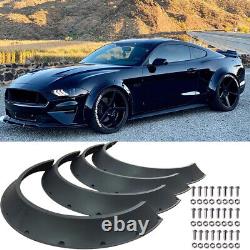 Fender Flares Extra Wide Body Wheel Arches Mudguard For Ford Mustang GT Fiesta