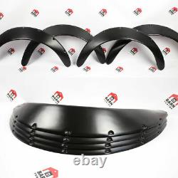 Fender Flares JDM universal 3 wide 4 psc wheel arch SET