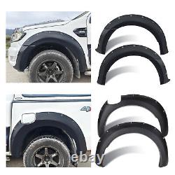 Fender Flares Wide Wheel Arch Extensions for Ford Ranger 2015-2019 T7 Double Cab