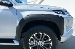 Fender Flares for Mitsubishi L200 Series 6 Wide Wheel Arch Extensions 2019+