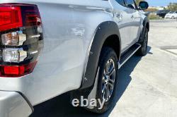 Fender Flares for Mitsubishi L200 Series 6 Wide Wheel Arch Extensions 2019+