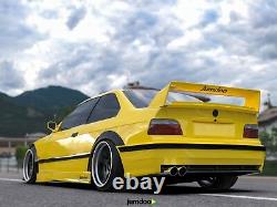 BMW e36 Fender flares CONCAVE wide body wheel arches ABS 1.5" 4pcs 