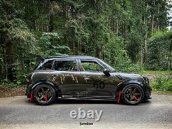 Fender flares for Mini Countryman CONCAVE wide wheel arches Cooper JCW 70mm 4pcs