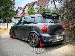 Fender flares for Mini Countryman CONCAVE wide wheel arches Cooper JCW 70mm 4pcs