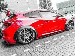 Fender flares for Opel Astra J CONCAVE wide body wheel arches Vauxhall 70mm 4pcs