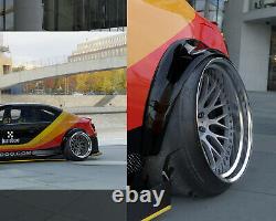 Fender flares for Scion tC LEGEND wide body wheel arch ABS AT20 3.5 + 4.3 4pcs