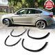 Fit For Bmw X6 F16 2015-2018 Front Rear Side Wide Fender Flares Wheel Arch 4pcs