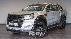 Fits FORD RANGER T6 T7 2016-2019 WIDE BOLT ON LOOK FENDER FLARES SET WHEEL ARCH