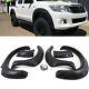 Fits Toyota Hilux 2005-2011 Wide Wheel Arches Extensions Fender Flares Set Black