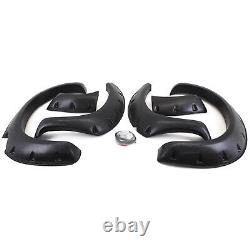 Fits Toyota Hilux 2005-2011 Wide Wheel Arches Extensions Fender Flares Set Black