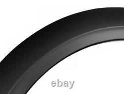 Fits Vw Crafter 17- Abs Black 4pc Wide Wheel Arch Cover Trims Side Protection