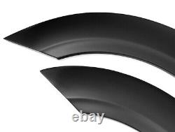 Fits Vw Crafter 17- Abs Black 4pc Wide Wheel Arch Cover Trims Side Protection