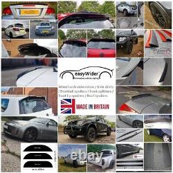 Flexible wheel arch extensions universal 15mm wide flares UK made self adhesive