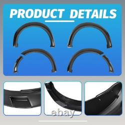 For 2023-2026 Ford Ranger T9 Black Wide Wheel Arches Fender Flares Body Kit 4Pcs